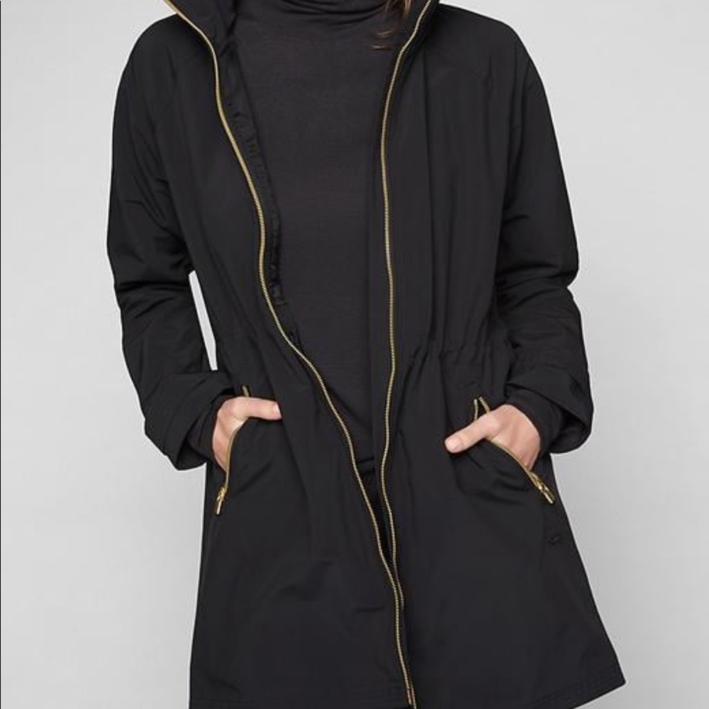 Warm rain jacket